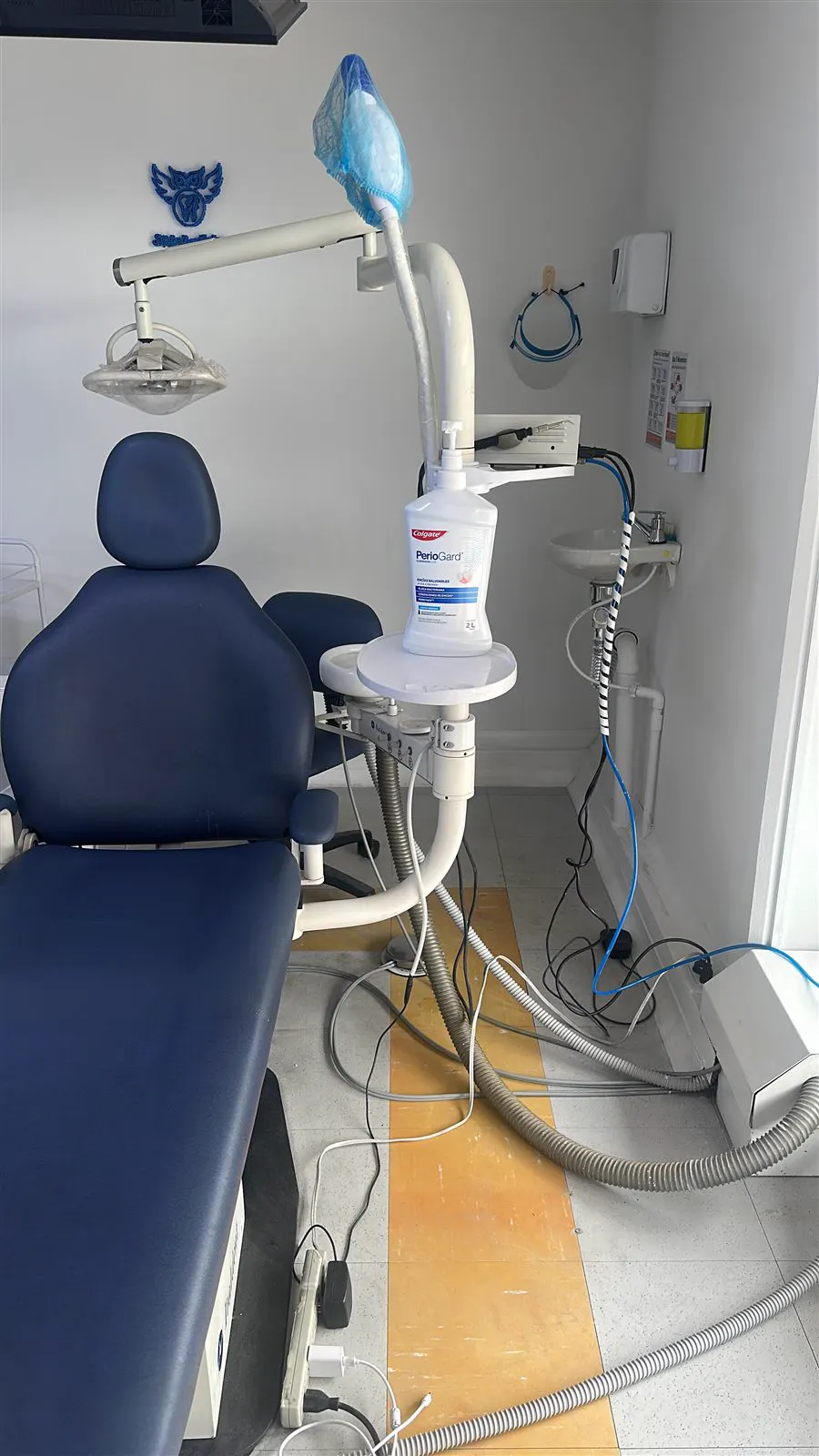 Silla del consultorio de Strip Dentistry